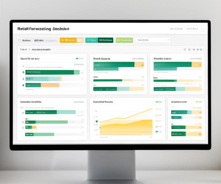 Retail demand forecasting dashboard